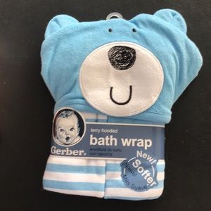 Gerber Other - Terry hooded bath wrap Gerber Other - Terry hooded bath wrap